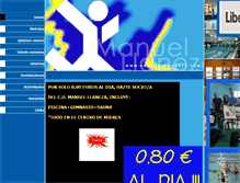 Tablet Screenshot of cdmanuelllaneza.com